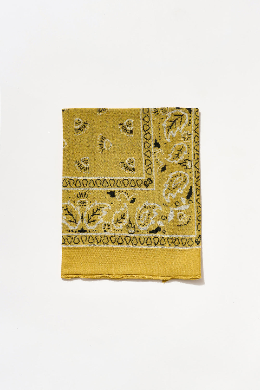 Cashmere Bandana in Golden