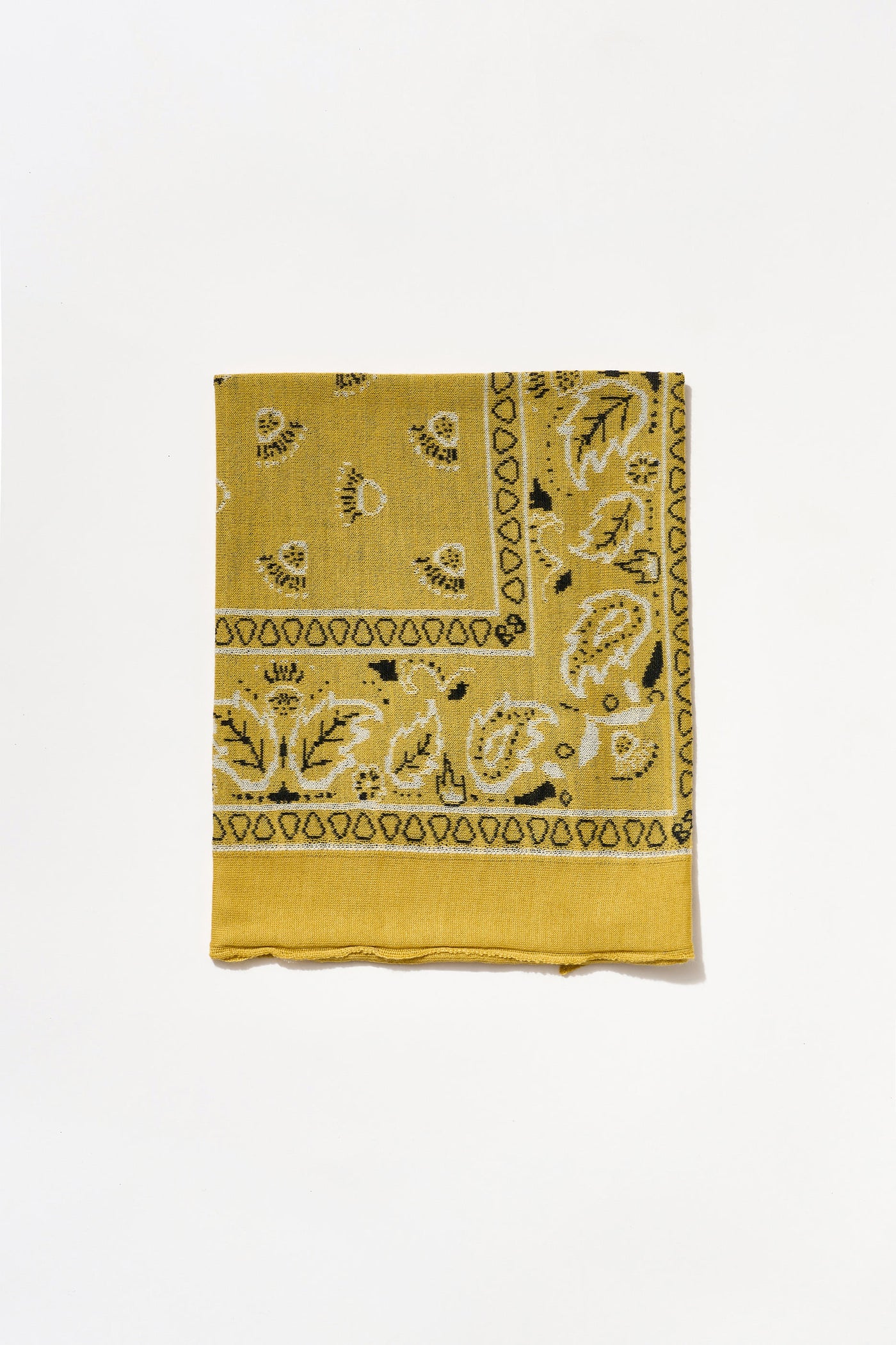 Cashmere Bandana in Golden