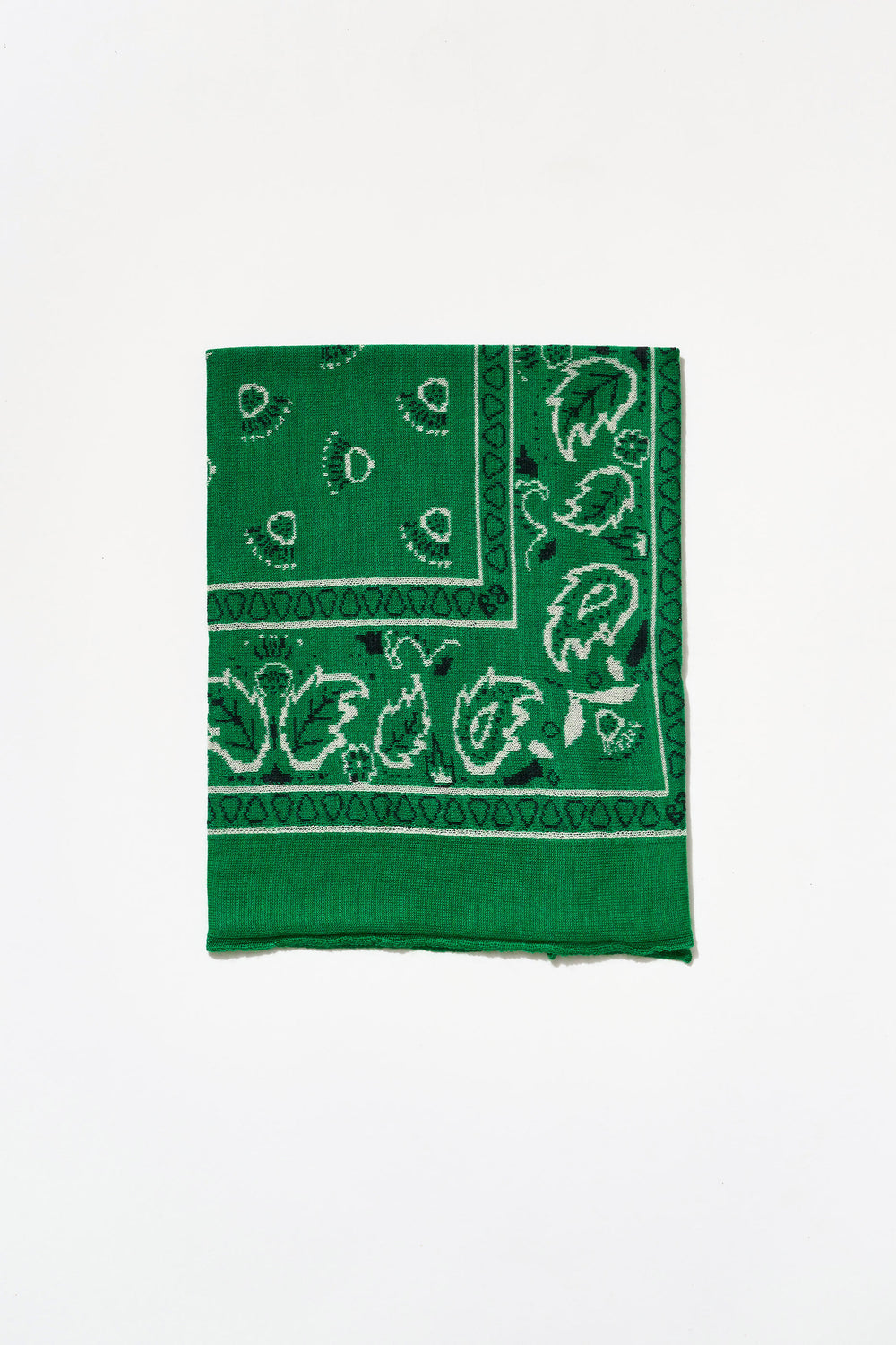 Cashmere Bandana in New Green