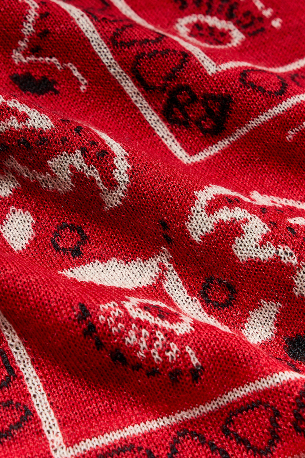 Cashmere Bandana in New Red