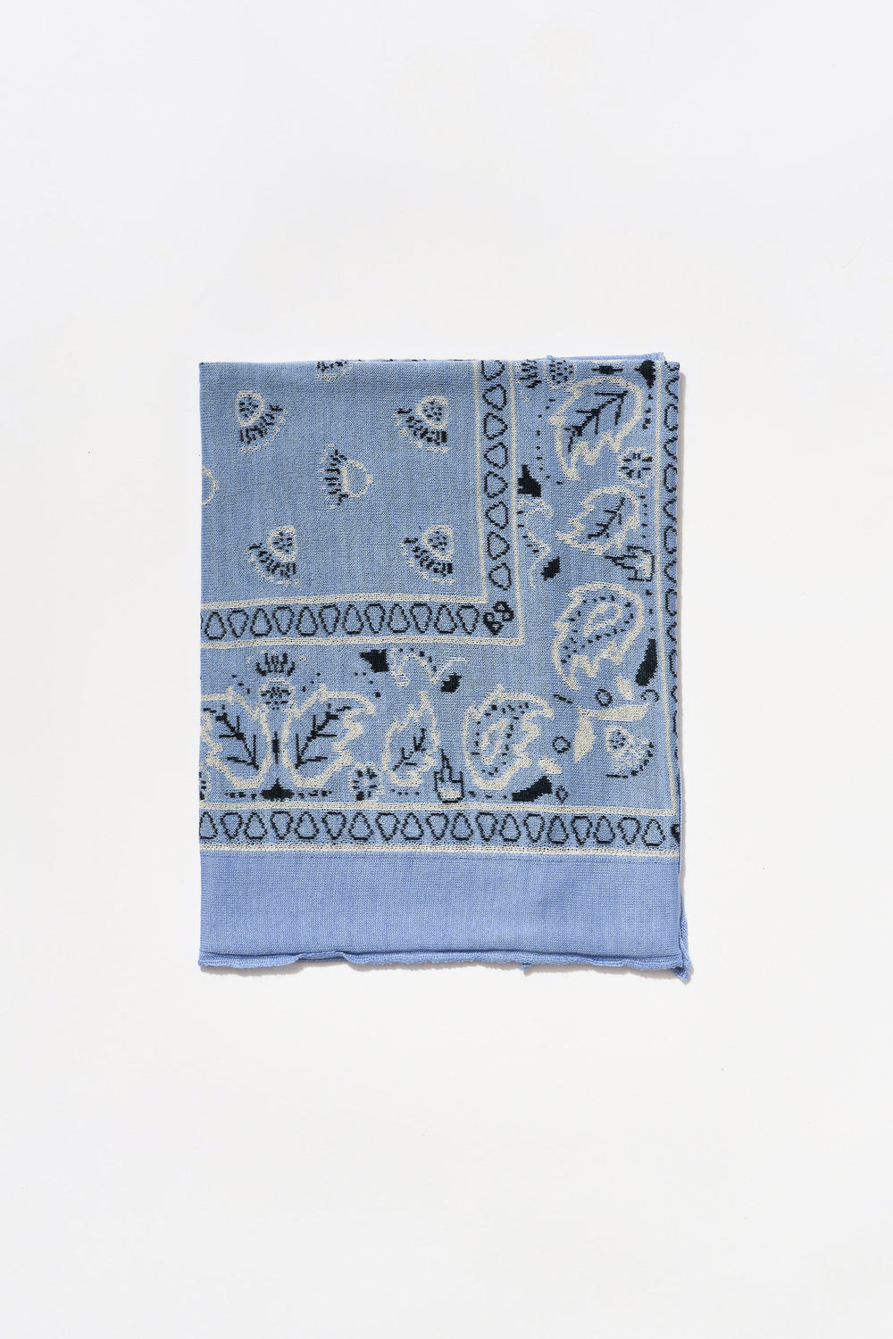 Cashmere Bandana in Sky
