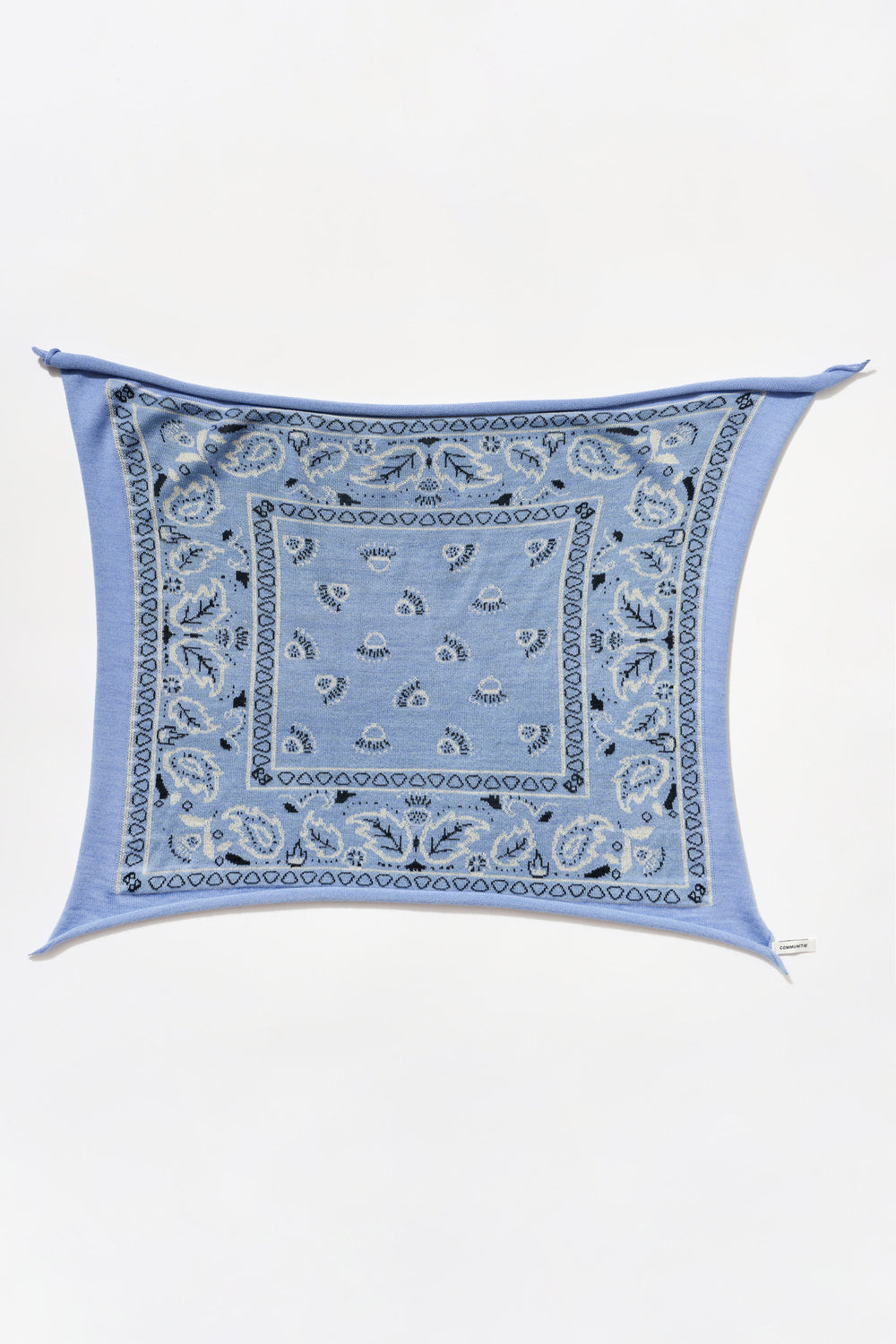 Cashmere Bandana in Sky