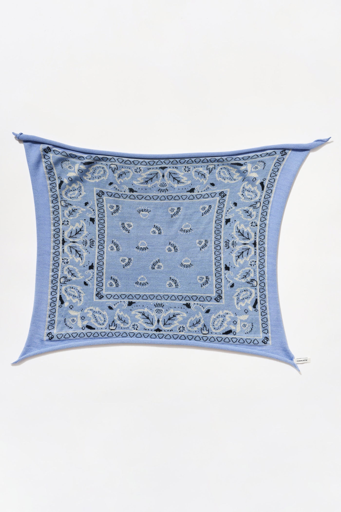 Cashmere Bandana in Sky