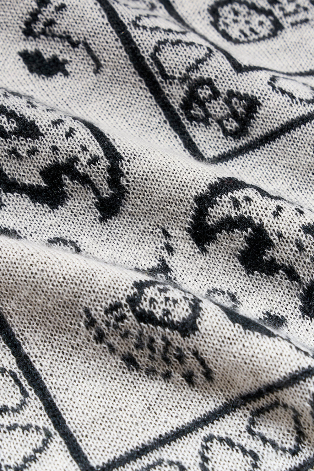 Cashmere Bandana in White