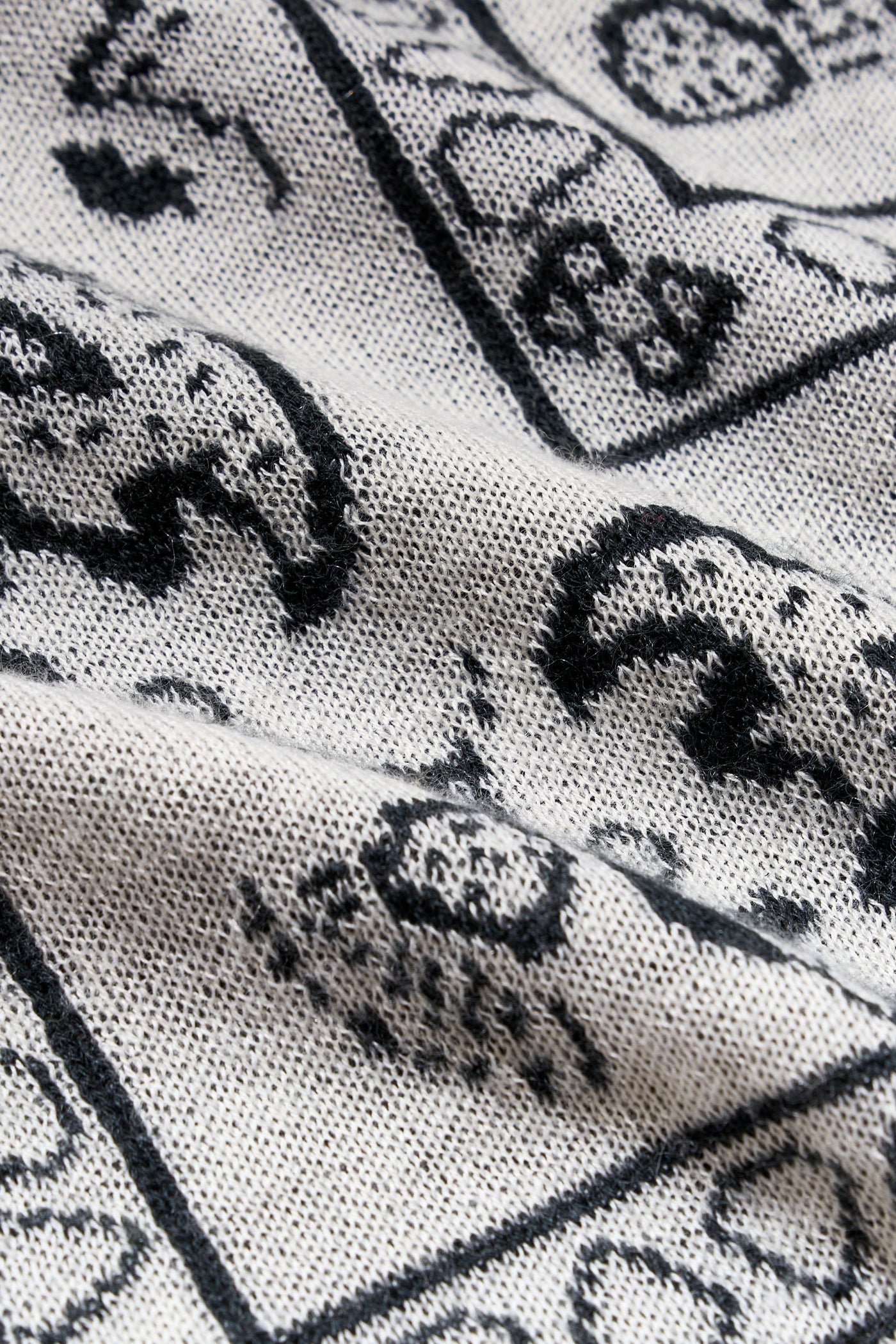 Cashmere Bandana in White