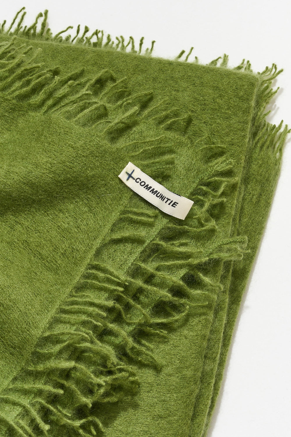 Cashmere Felted Stole in Peridot