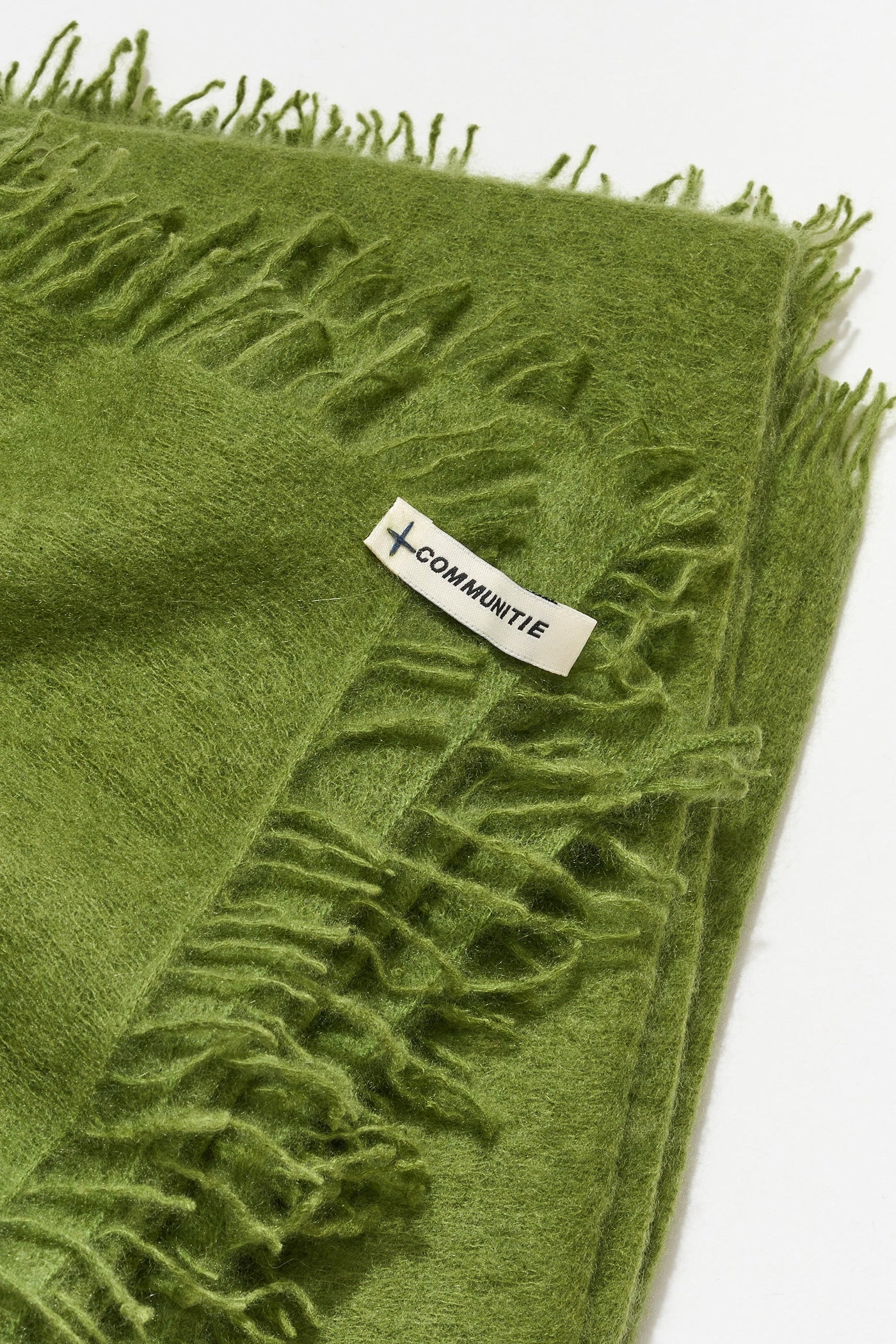Cashmere Felted Stole in Peridot