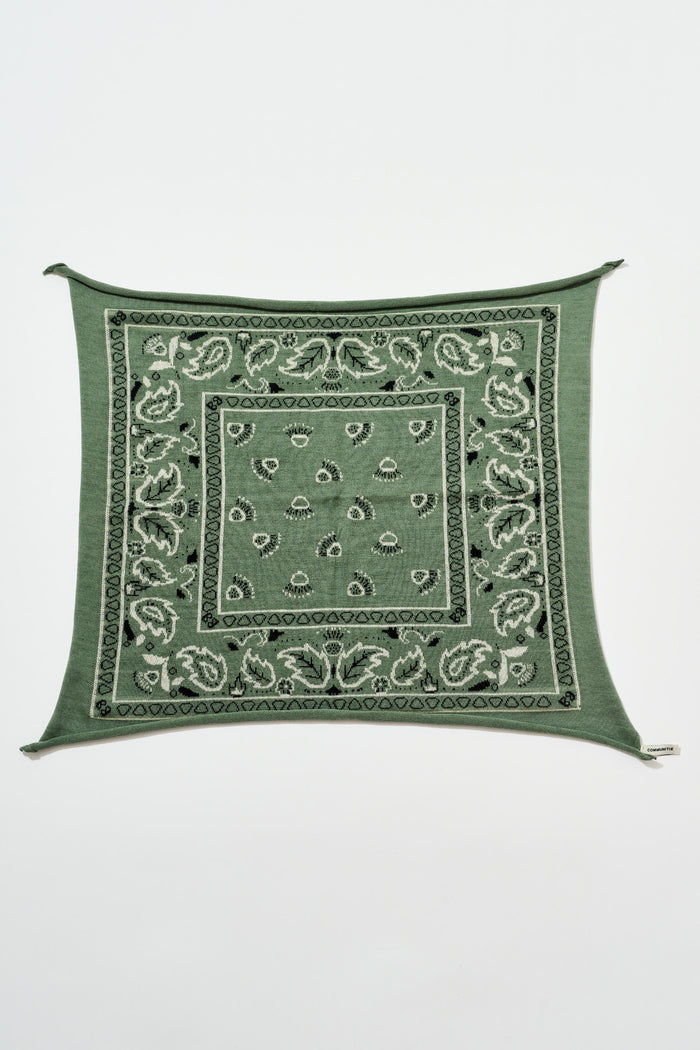 Cashmere Bandana in Pine