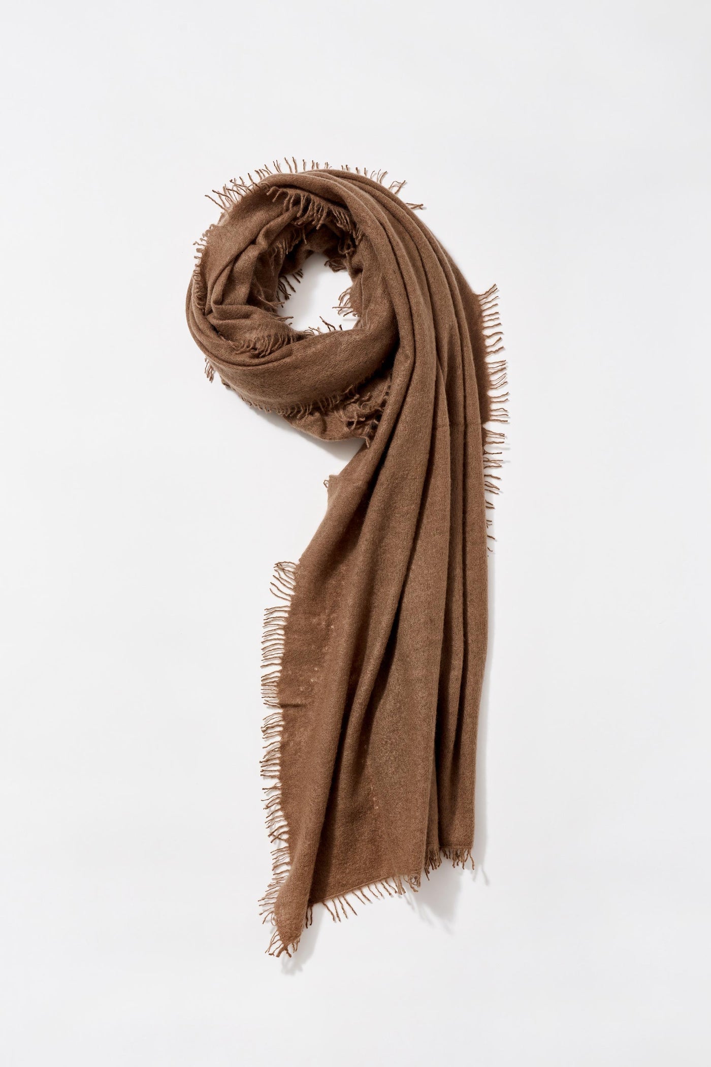 Cashmere Felted Stole in Partridge